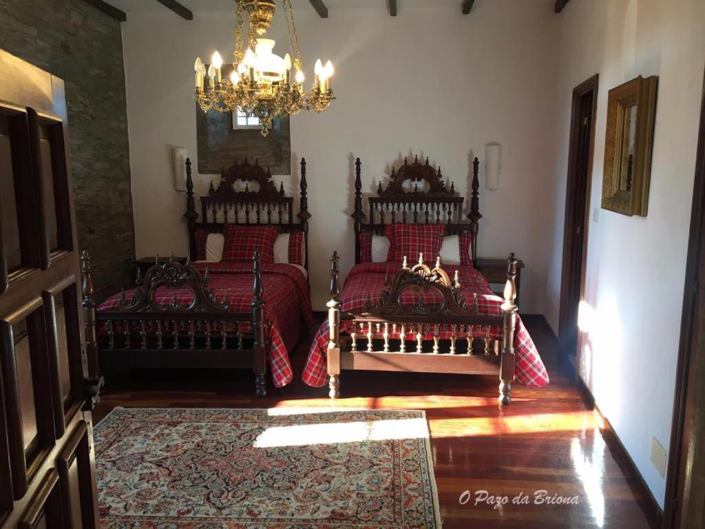 Апартаменты O Pazo Da Briona Арсуа Экстерьер фото